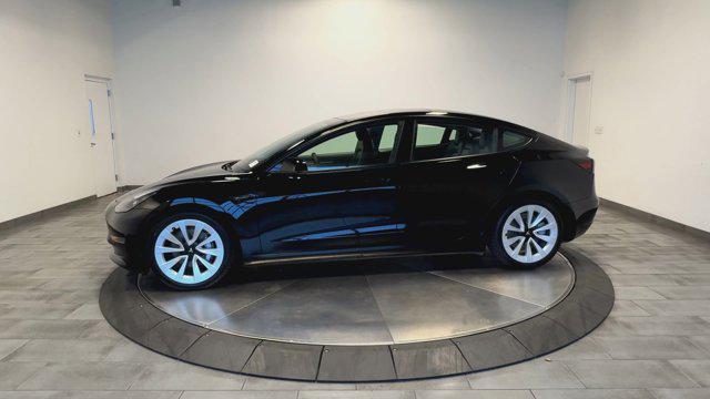 used 2022 Tesla Model 3 car, priced at $28,928