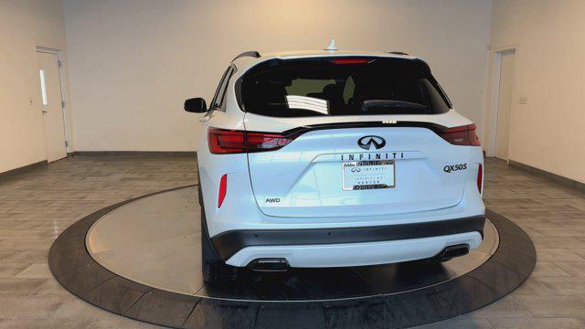 new 2025 INFINITI QX50 car, priced at $52,022