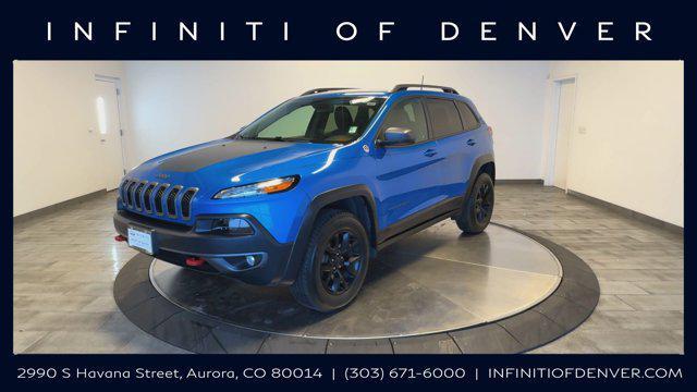 used 2018 Jeep Cherokee car, priced at $18,246