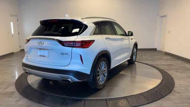 used 2025 INFINITI QX50 car, priced at $36,384