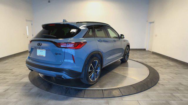 used 2025 INFINITI QX50 car, priced at $40,512