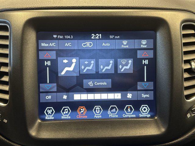 used 2018 Jeep Compass car, priced at $16,584