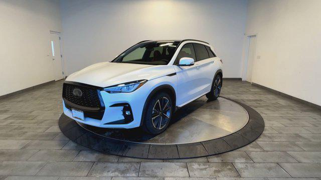 new 2025 INFINITI QX50 car, priced at $54,535