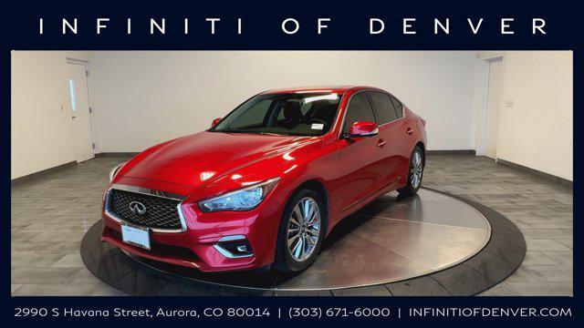 used 2022 INFINITI Q50 car, priced at $29,533
