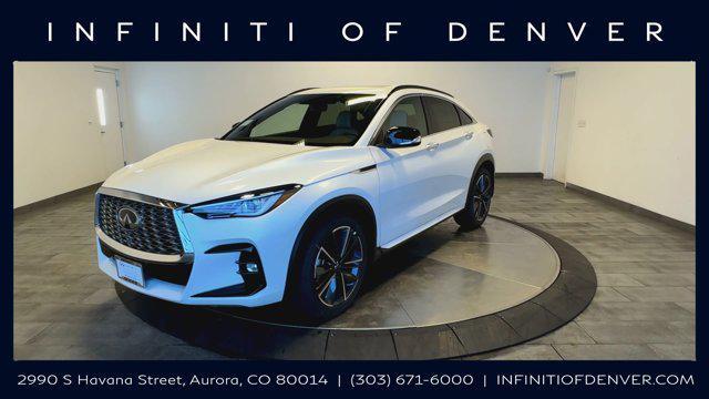 new 2025 INFINITI QX55 car, priced at $53,075