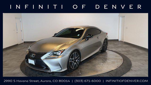 used 2018 Lexus RC 350 car, priced at $27,252