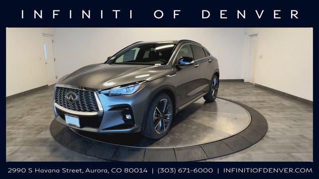 new 2025 INFINITI QX55 car, priced at $50,585