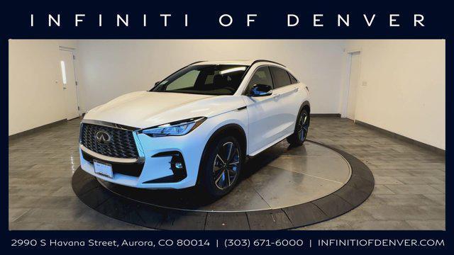 new 2025 INFINITI QX55 car, priced at $51,985