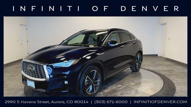 new 2025 INFINITI QX55 car, priced at $50,585