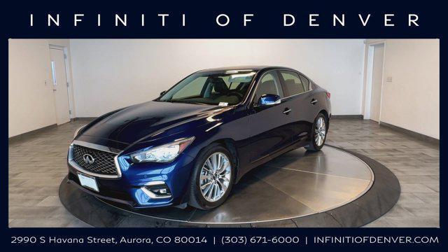 used 2022 INFINITI Q50 car, priced at $28,908