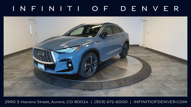 new 2025 INFINITI QX55 car, priced at $56,375