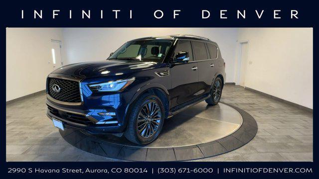 used 2021 INFINITI QX80 car, priced at $44,200