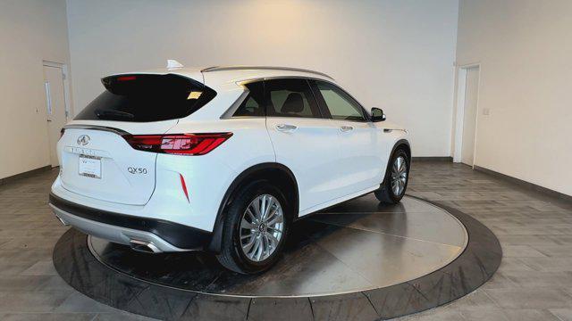 used 2025 INFINITI QX50 car, priced at $38,382