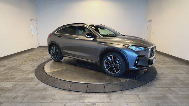 new 2025 INFINITI QX55 car, priced at $50,585