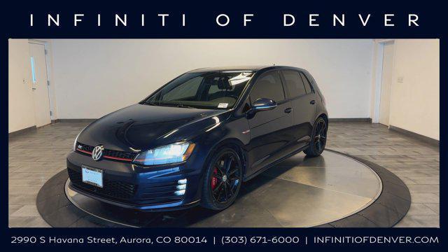 used 2017 Volkswagen Golf GTI car, priced at $13,579