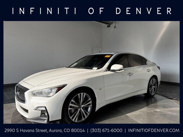 used 2018 INFINITI Q50 car, priced at $19,697