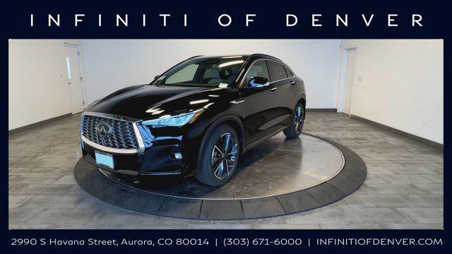 new 2025 INFINITI QX55 car, priced at $50,585