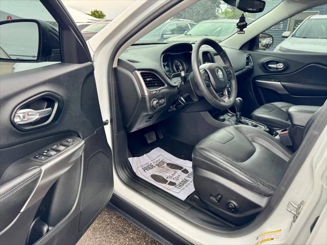 used 2021 Jeep Cherokee car, priced at $16,995