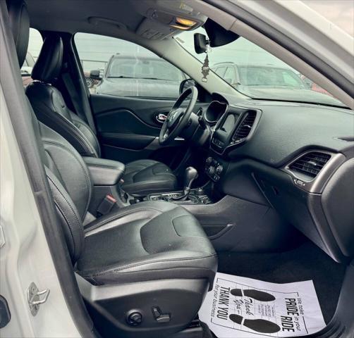 used 2021 Jeep Cherokee car, priced at $16,995