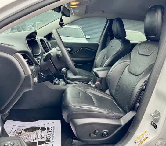 used 2021 Jeep Cherokee car, priced at $16,995