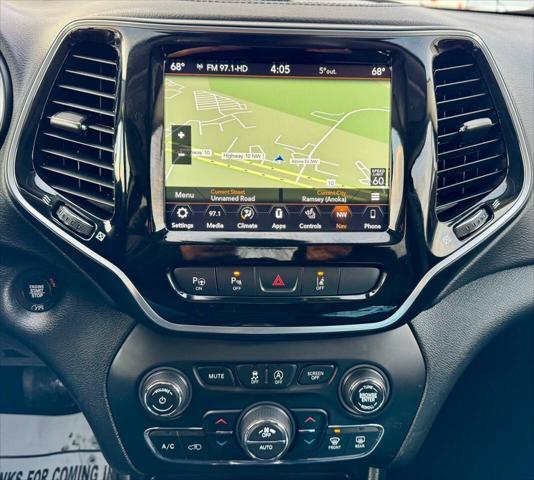 used 2019 Jeep Cherokee car, priced at $17,995