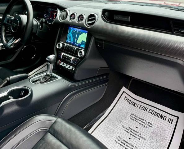 used 2021 Ford Mustang car, priced at $33,995