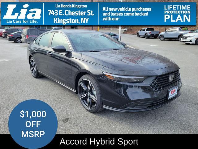 new 2025 Honda Accord Hybrid car, priced at $34,805