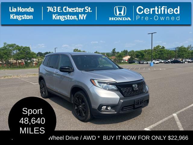 used 2019 Honda Passport car, priced at $22,966