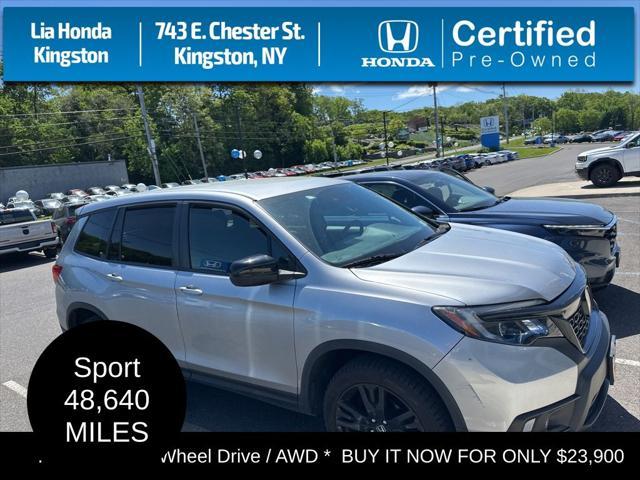 used 2019 Honda Passport car, priced at $23,900