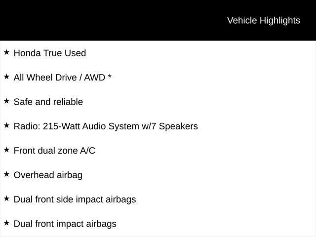 used 2019 Honda Passport car, priced at $21,496