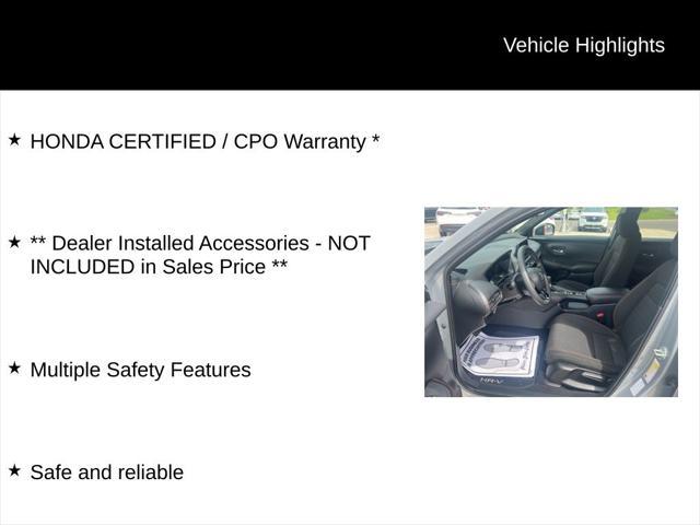 used 2024 Honda HR-V car, priced at $27,411