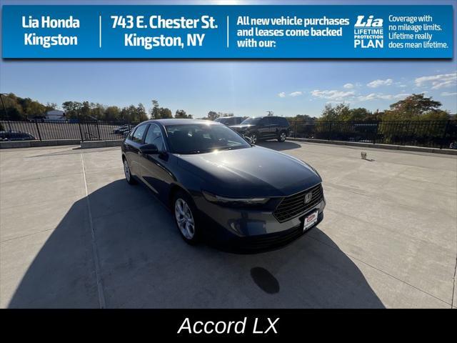 new 2025 Honda Accord car, priced at $29,445