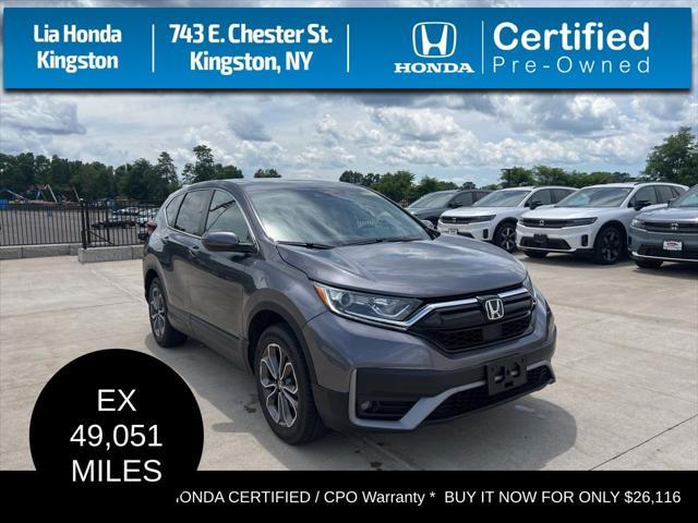 used 2021 Honda CR-V car, priced at $26,116