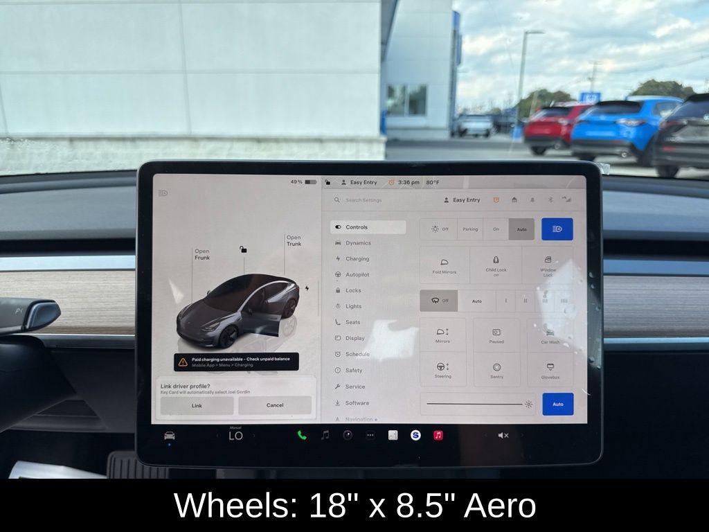 used 2023 Tesla Model 3 car, priced at $25,498