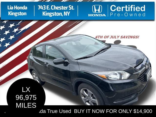 used 2018 Honda HR-V car, priced at $14,900