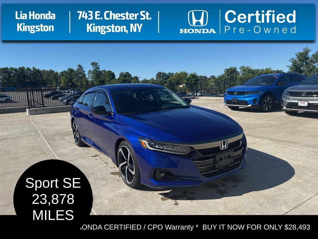 used 2022 Honda Accord car, priced at $28,493