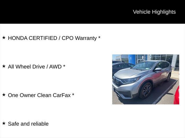 used 2021 Honda CR-V car, priced at $26,495
