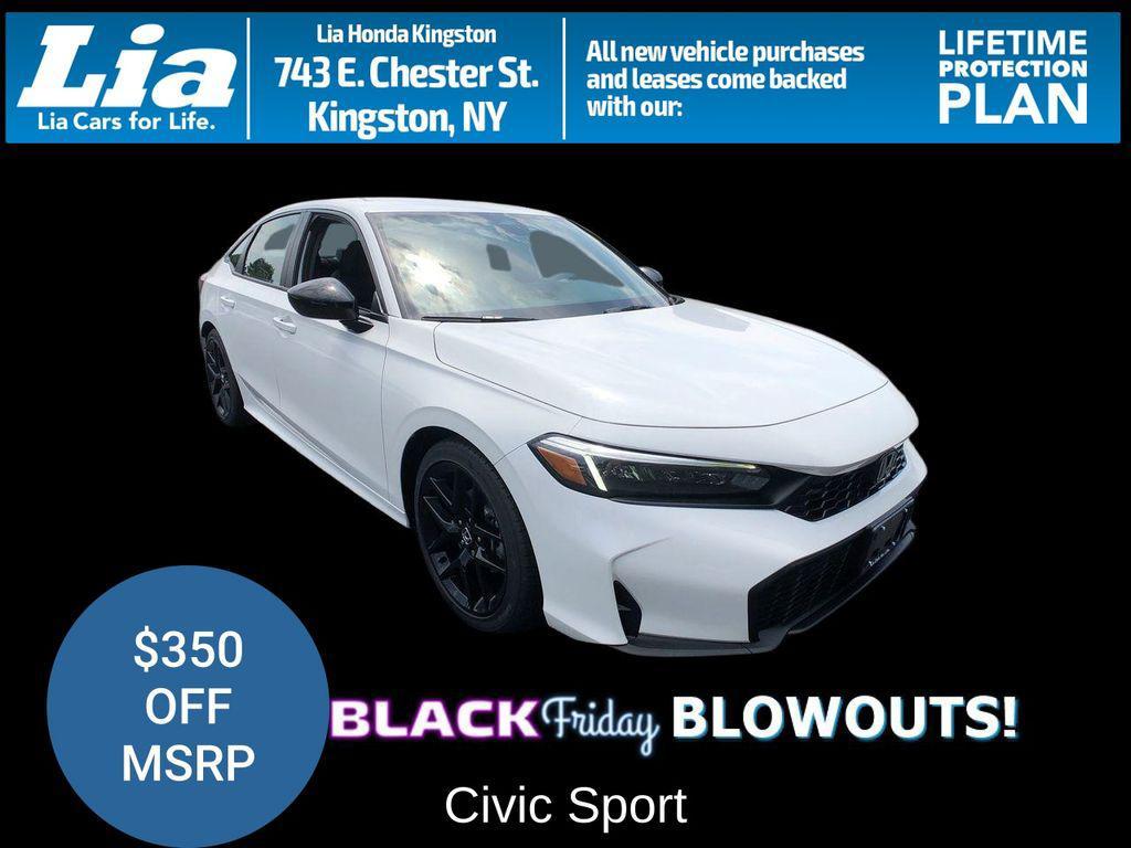 new 2025 Honda Civic car, priced at $27,855
