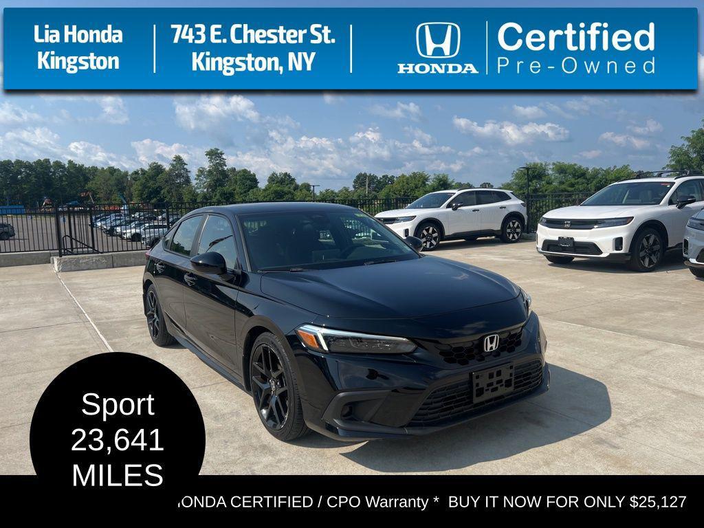 used 2023 Honda Civic car, priced at $25,127