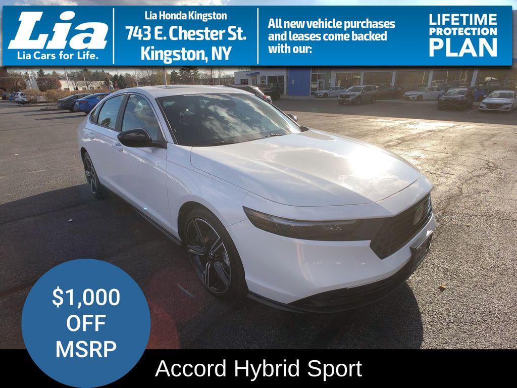 new 2025 Honda Accord Hybrid car, priced at $35,260