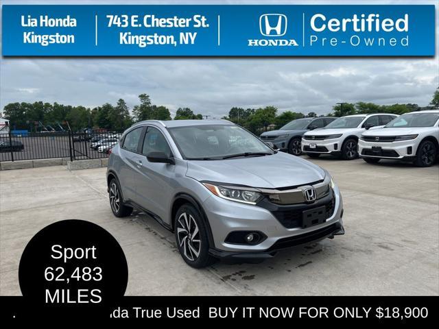 used 2019 Honda HR-V car, priced at $18,900