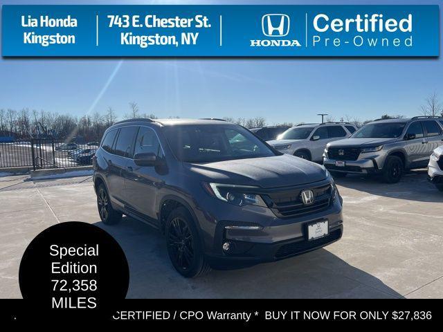 used 2021 Honda Pilot car, priced at $27,541