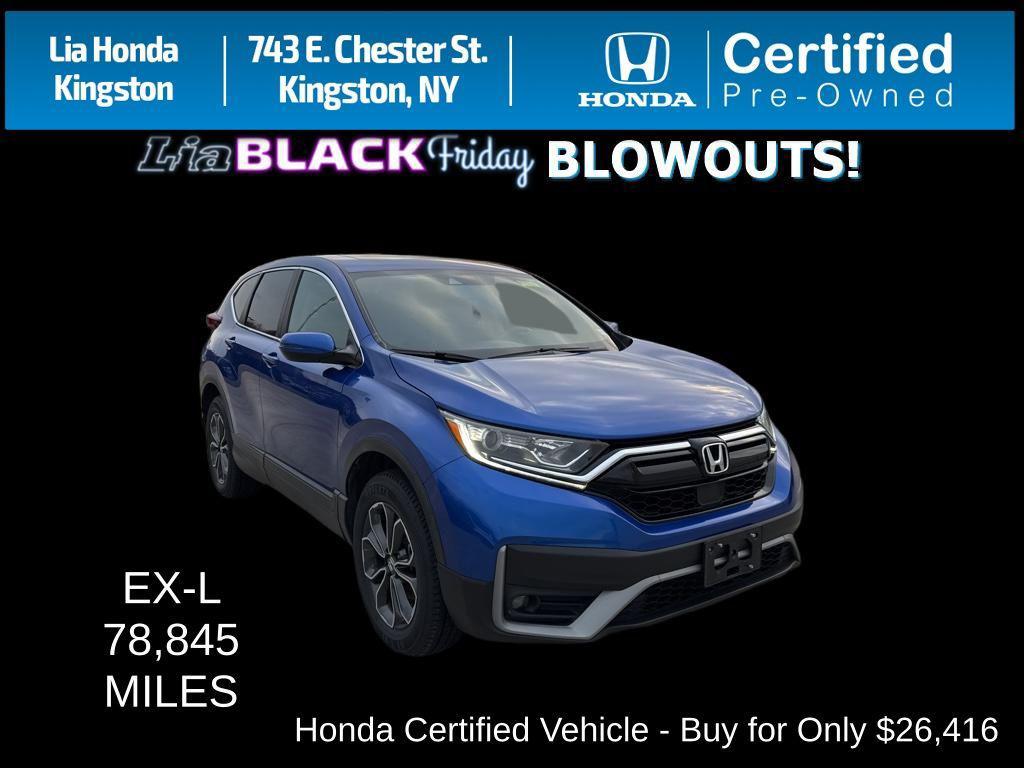 used 2021 Honda CR-V car, priced at $26,416