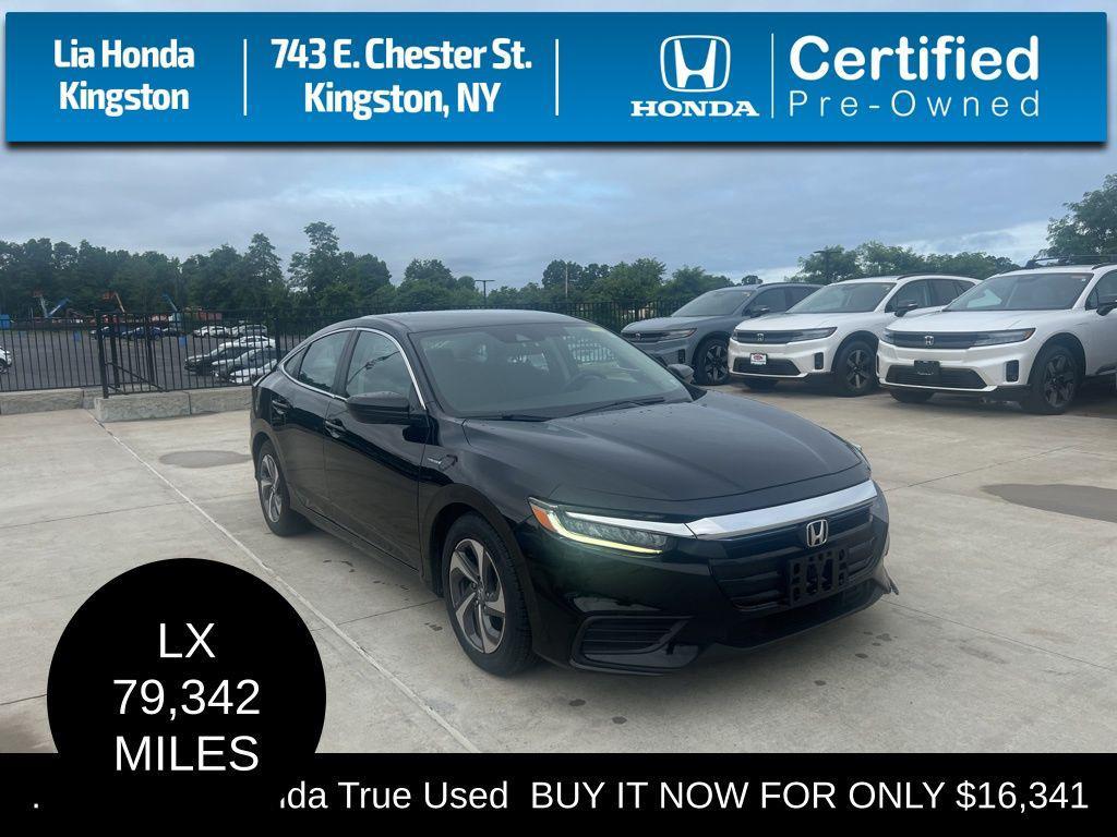 used 2019 Honda Insight car, priced at $16,341