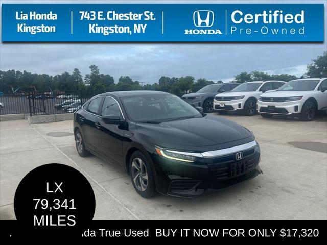 used 2019 Honda Insight car, priced at $17,320