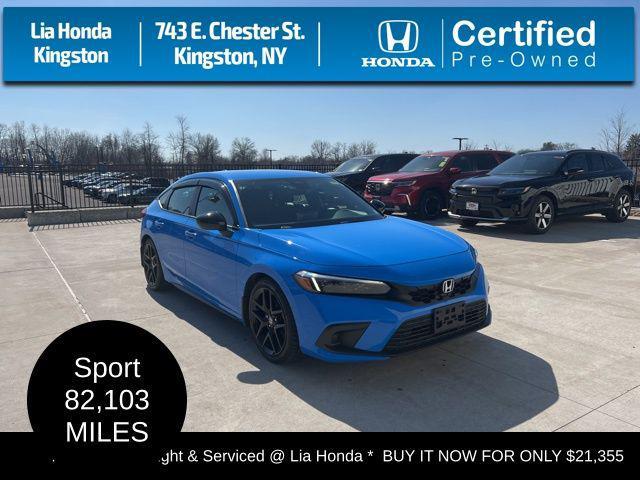 used 2022 Honda Civic car, priced at $21,355