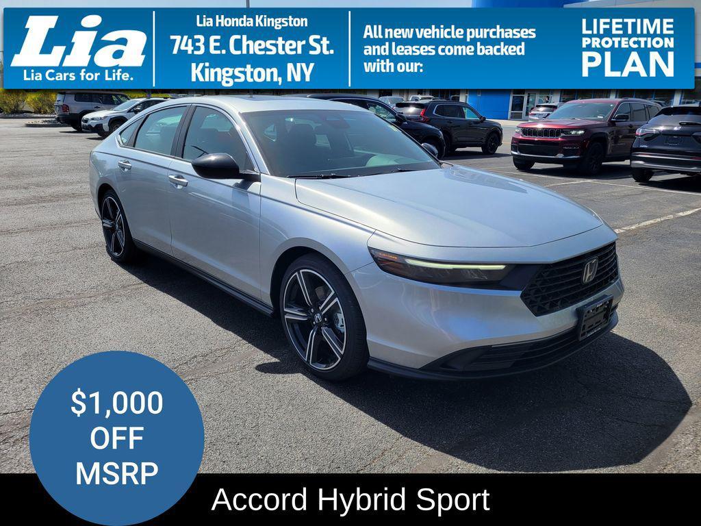new 2025 Honda Accord Hybrid car, priced at $34,805