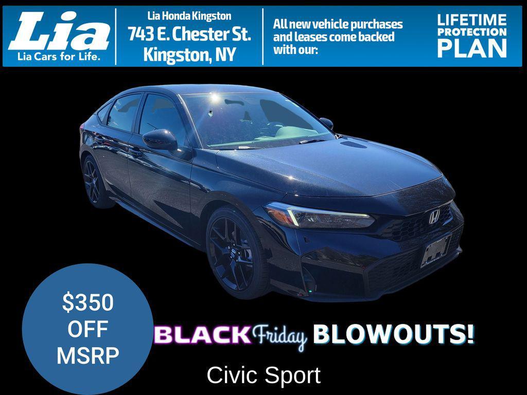 new 2025 Honda Civic car, priced at $28,600