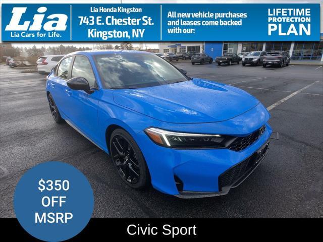 new 2025 Honda Civic car, priced at $29,055