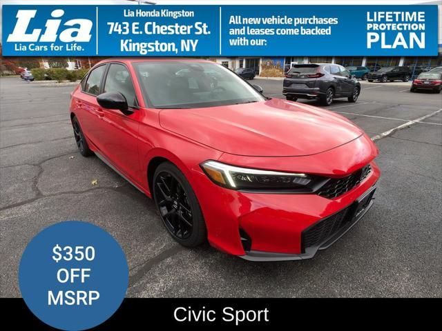 new 2025 Honda Civic car, priced at $28,600